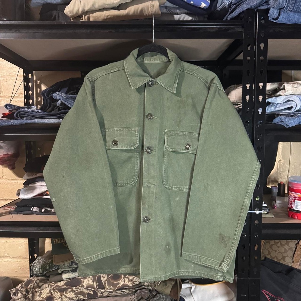 RARE VINTAGE 1963 OG 507 Type II Cotton Sateen Jacket - Large